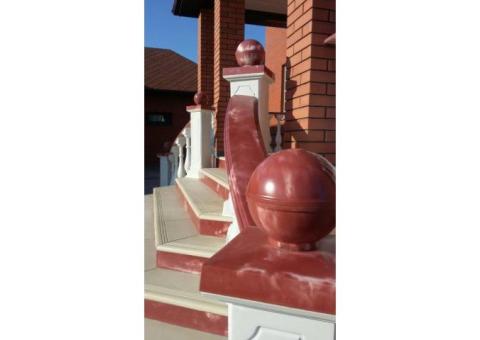 Производство изделий мрамора из бетона