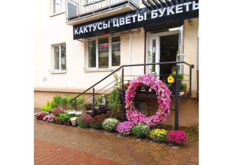 Салон цветов в центре Минска
