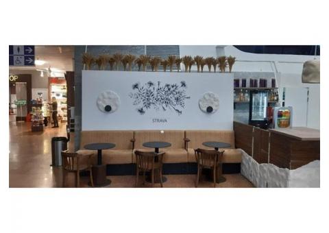 Три кафе в международном аэропорту города Минска