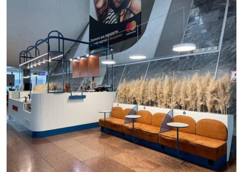 Три кафе в международном аэропорту города Минска
