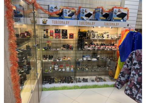 Магазин + интернет магазин туристических товаров