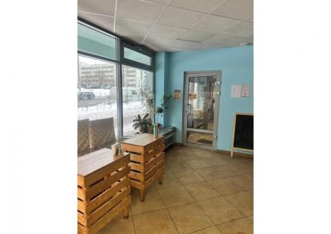 Кафе-пекарня в проходном месте