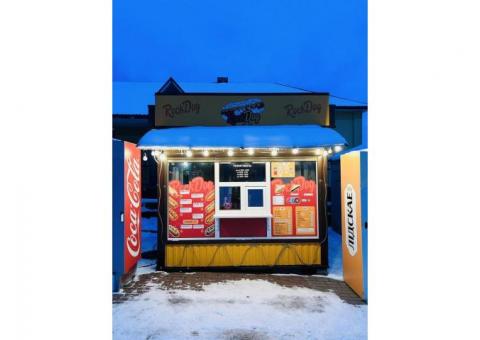 Торговый павильон для торговли стрит-фудом