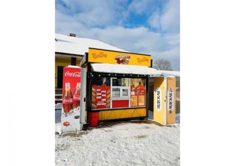 Торговый павильон для торговли стрит-фудом