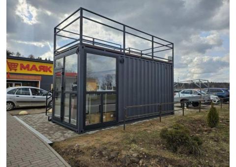 Готовые и под заказ, кафе и дома из морских контейнеров