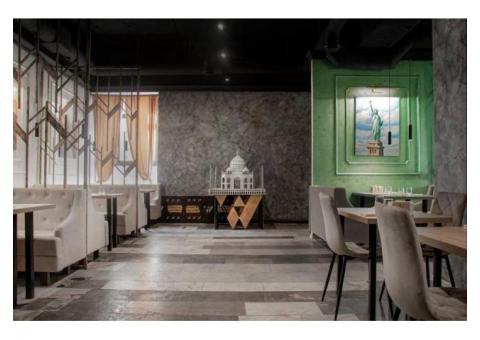 Ресторан «Мировая фабрика» рядом с метро Богушевича