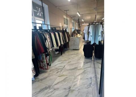 Магазин одежды с высоким потенциалом