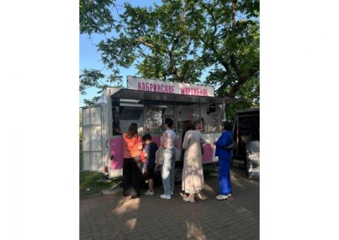 Мобильный торговый объект по продаже мороженого