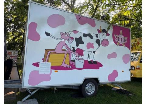 Мобильный торговый объект по продаже мороженого