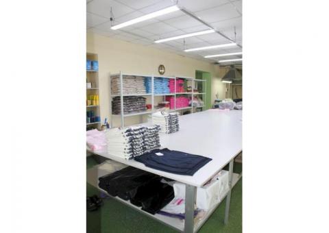 Действующая трикотажная фабрика в Фаниполе