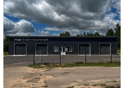 Автомойка + шиномонтаж + производственные боксы