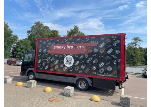 Готовый фудтрак на базе Mercedes-Benz Atego