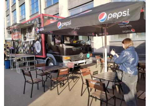 Готовый фудтрак на базе Mercedes-Benz Atego