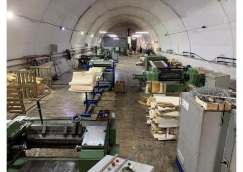 Производственная линия для изготовления деревянных ящиков