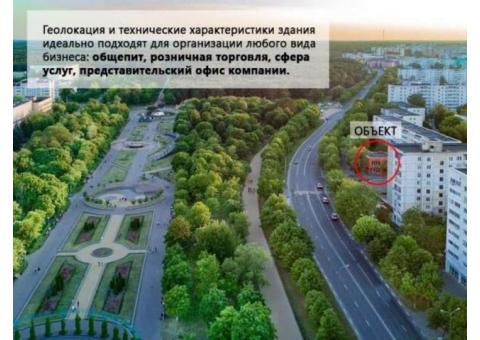 Здание под кафе в центре Солигорска