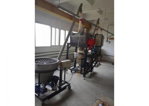 Линия по смешиванию и дозированию сыпучих продуктов