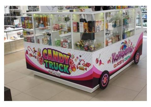 Островок сладостей "Candy Truck" в Витебске
