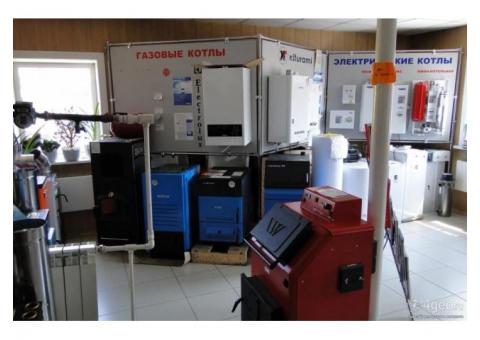 Магазин по продаже садового и отопительного оборудования