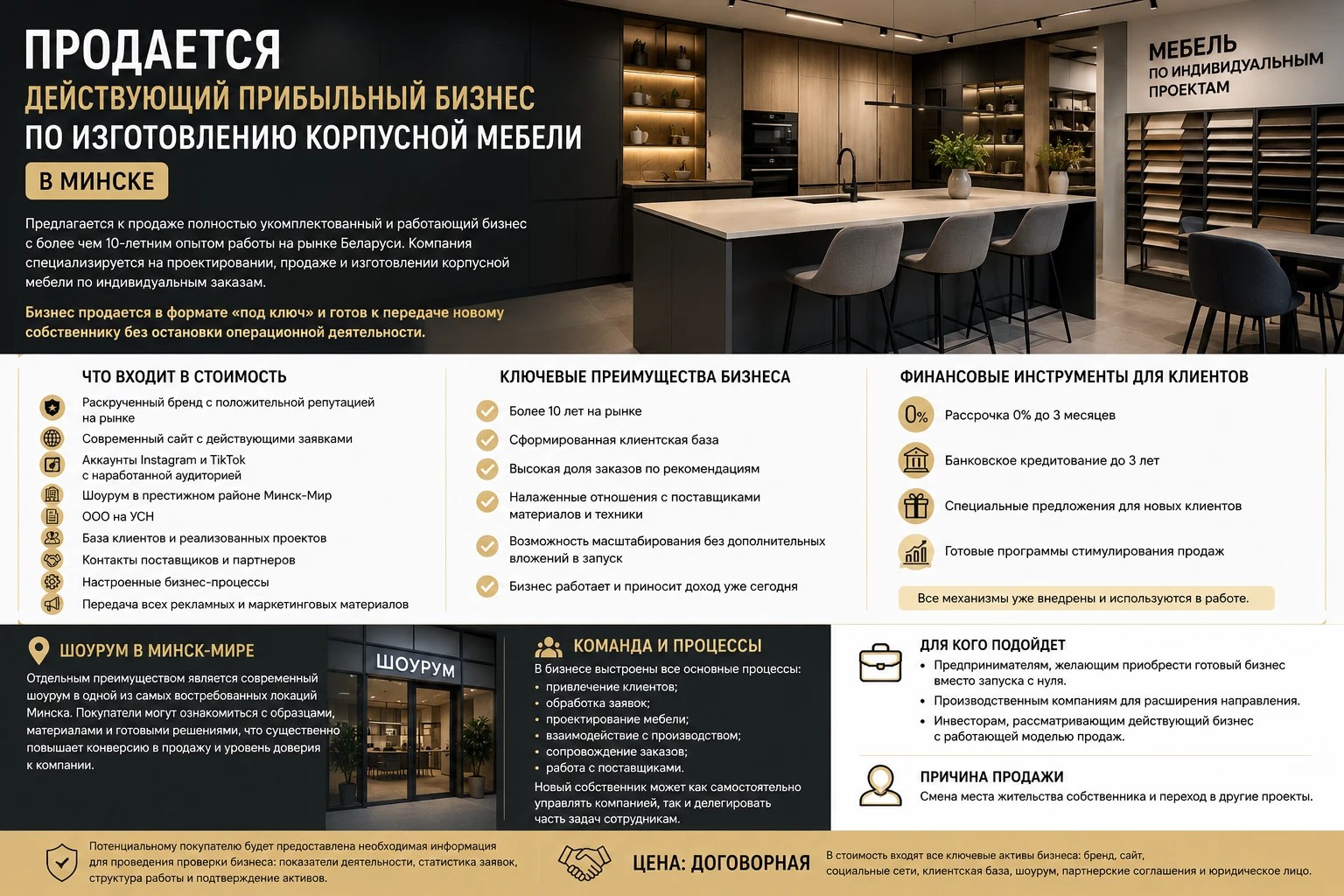 Прибыльный бизнес по изготовлению корпусной мебели