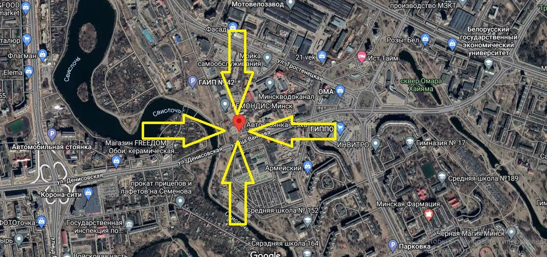 Земельный участок с автостоянкой в Минске