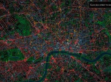 Бизнес идея № 54. Он-лайн карта покажет самые тихие улицы города.